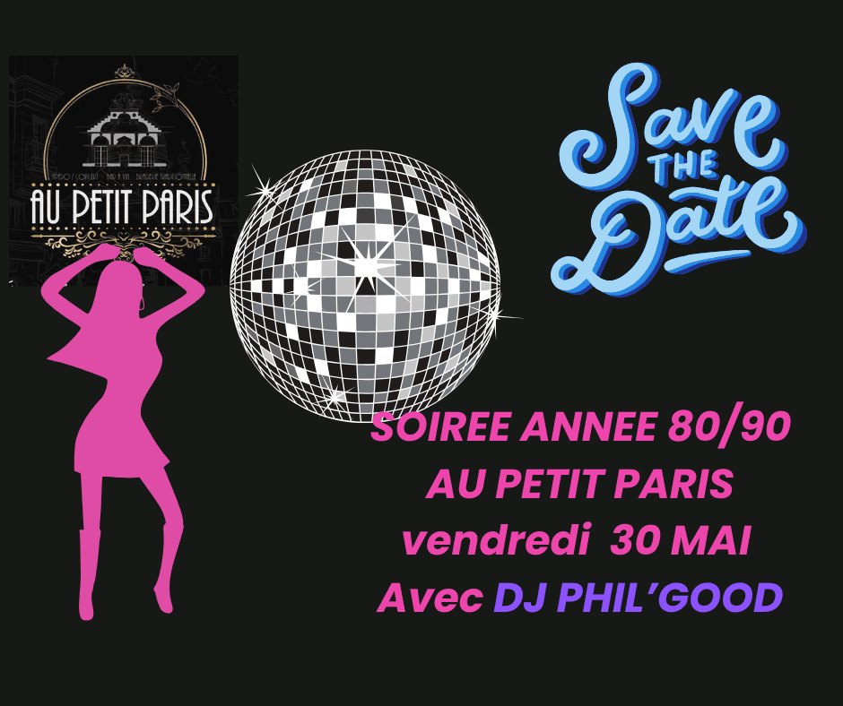 Soirée année 80/90 | 30 Mai