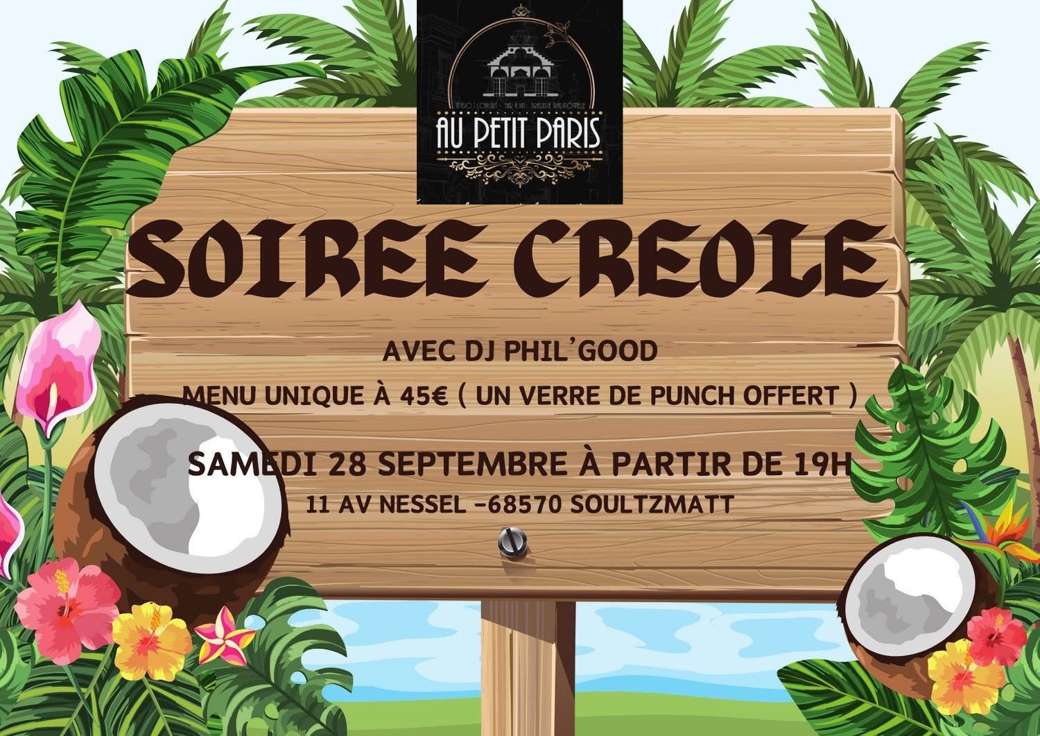 Soirée Créole | Dj Phil'good